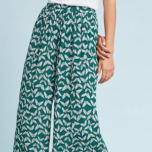 Anthropologie Wide Leg Butterfly Pants